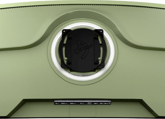 Arozzi Nova Gebogener Monitor 49" 5440x1440 165Hz mit Reaktionszeit 4ms GTG Grüne