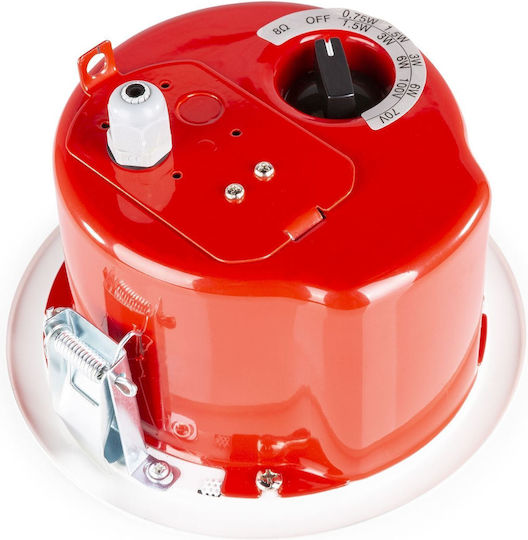 Power Dynamics CSF5 Ηχείο Οροφής 10W (Τεμάχιο) Λευκό