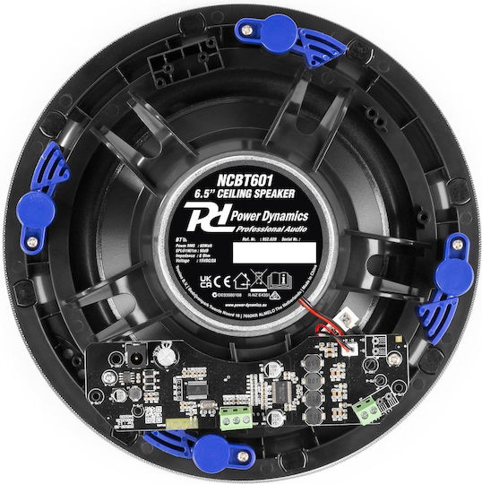 Power Dynamics Boxă Autoîntăritor De Tavan 30W Cu Bluetooth Bucată Albă