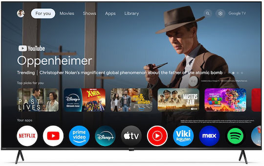 Sharp Smart Τηλεόραση 65" 4K UHD QLED 65HP5265E HDR (2025)