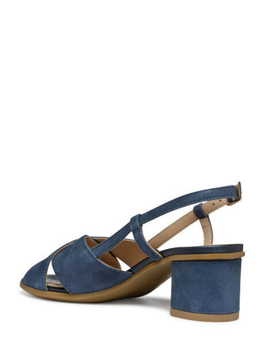 Aurely Sandals Blue