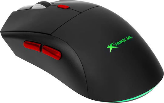 Xtrike Me GW-613 Ασύρματο RGB Gaming Ποντίκι 10000 DPI Μαύρο