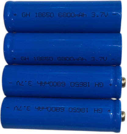 Battery 4pcs Xy 18650 6800mah 3.7v Btr-03 Blue