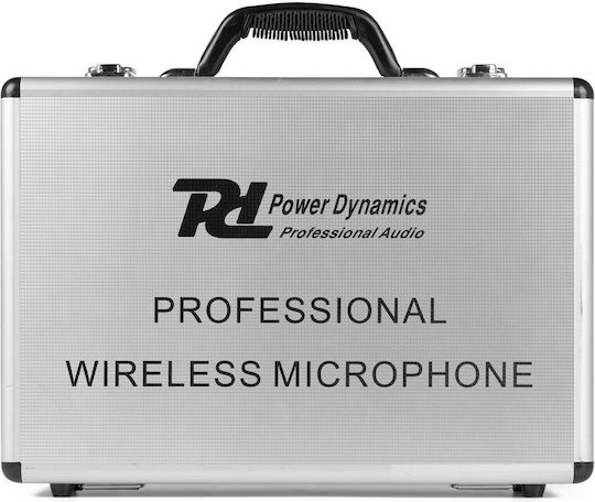 Power Dynamics PD522 Σετ Ασύρματο Μικρόφωνο Χειρός για Φωνητικά