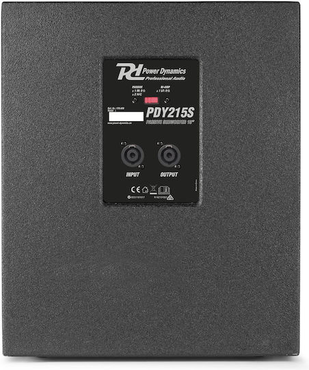 Power Dynamics SOSUB199 Passiv Subwoofer PA 900W 15" 64x44x56cm.