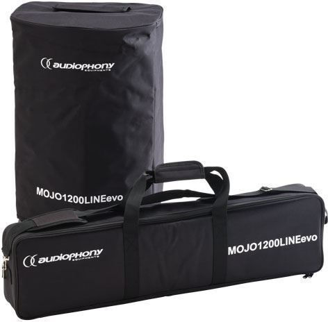 Audiophony MOJO1200LINEevo H11174 Σετ με Αυτοενισχυόμενα Ηχεία PA 430W με Woofer 10" 38.9x62x62εκ.