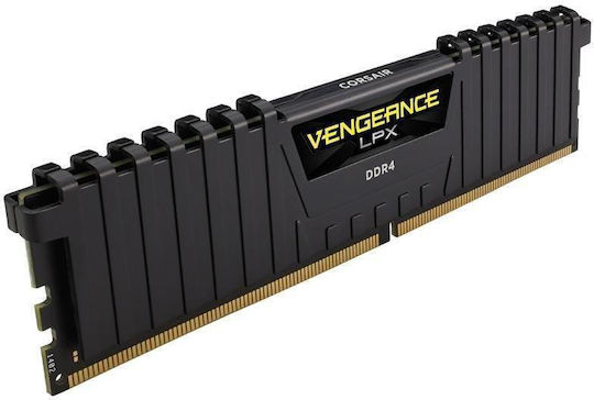 Corsair Vengeance LPX DDR4 64GB RAM με 4x16GB Modules και Ταχύτητα 2666 για Desktop