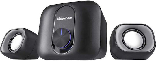 Defender V13 Ηχεία Υπολογιστή 2.1 με Ισχύ 11W Μαύρα