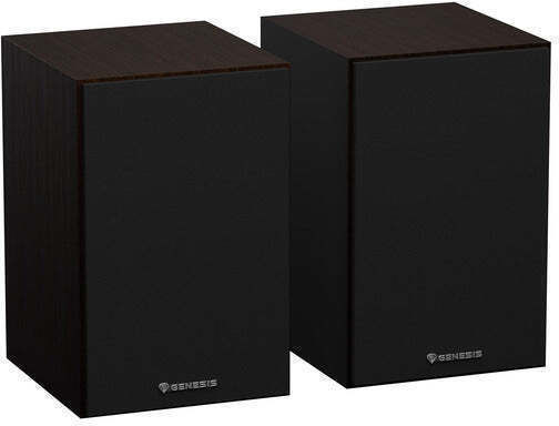 Genesis NGS-2344 Ασύρματα Ηχεία Υπολογιστή 2.0 με Bluetooth και Ισχύ 20W Καφέ