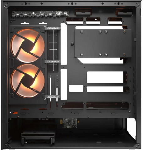Cougar CFV235 Vision Gaming Midi Tower Κουτί Υπολογιστή με Πλαϊνό Παράθυρο και RGB Φωτισμό Μαύρο