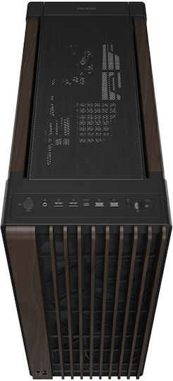 Asus ProArt PA602 Gaming Midi Tower Κουτί Υπολογιστή με Πλαϊνό Παράθυρο Wood Edition