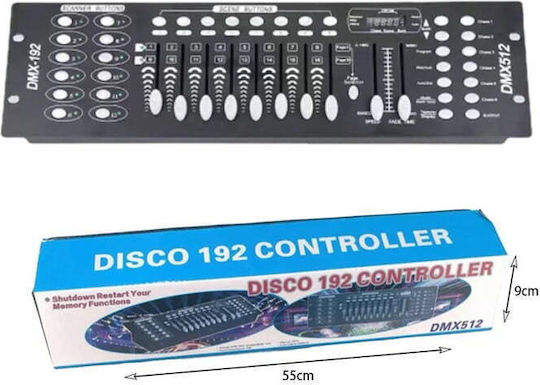 DMX 512 DMX Controller Lighting Console with 192 Control Channels
