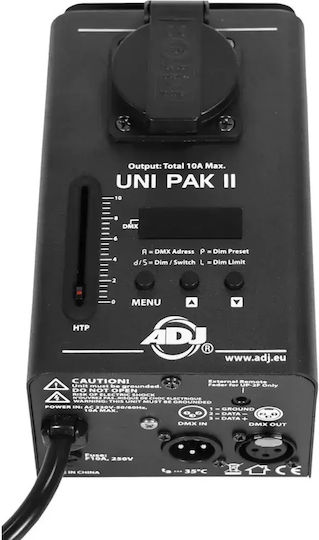 American DJ Uni Pak II DMX Dimmer για Κονσόλα Φωτισμού με 512 Κανάλια Ελέγχου / 1 Είσοδο XLR