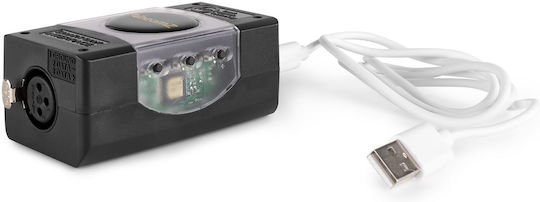 BeamZPro Usb Dmx Interface Light Rider/Esa2 DMX Dimmer για Κονσόλα Φωτισμού με 128 Κανάλια Ελέγχου και Σύνδεση USB (για PC)