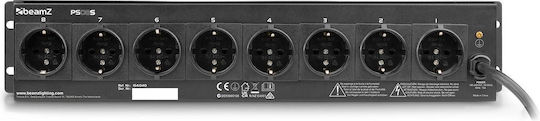 BeamZPro PS08S DMX Switch για Κονσόλα Φωτισμού με Τοποθέτηση Rack