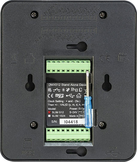 Ibiza Light Dmx Interface Usb Wall Mount Controller