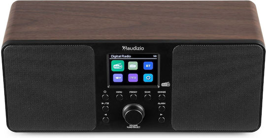 Audizio GENUA Tabletop Radio Electric DAB+ with Bluetooth Wood