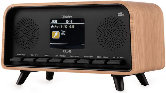 Audizio DESIO DAB+ Light Wood