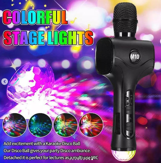 Kabelloses Karaoke-Mikrofon M10 961867 961867 Rotes