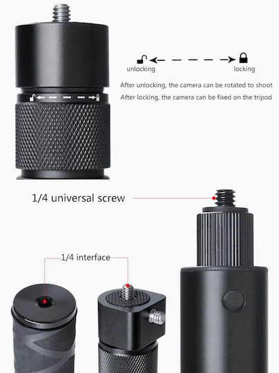 Bullet Time Set Tripod Monopod Adapter Gopro Phone