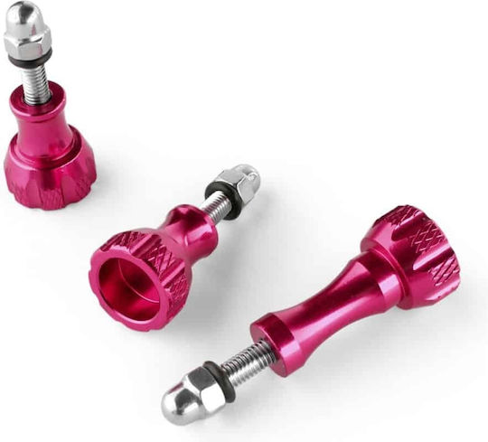 Montagebolzen Gopro Set 3 Aluminium Pink