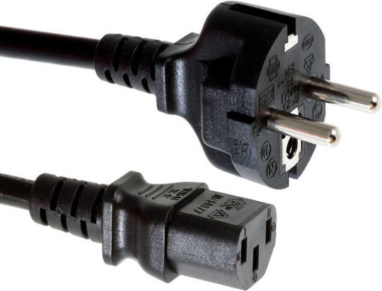 Cisco Schuko - IEC C15 Cable 2.5m Μαύρο CAB-TA-EU