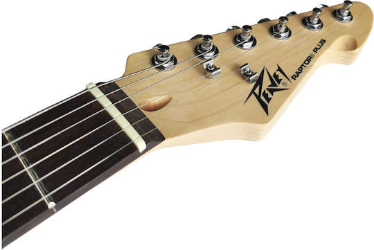 Peavey Raptor Plus Ηλεκτρική Κιθάρα με SSH Διάταξη Μαγνητών Μαύρη