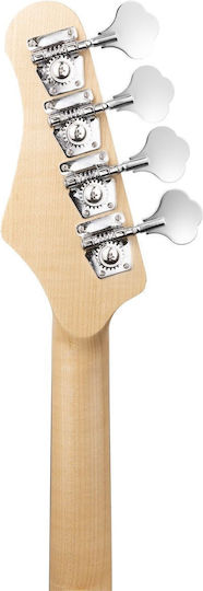 MAX Електрическа Китара Stratocaster Бяла с Калъф