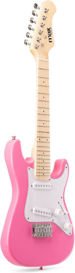 Max Gigkit Junior Electric Guitar Pack 1/4 Pink