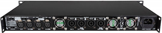Jb Systems AMP200.4 Leistungsverstärker PA 4 Kanäle 200W/4Ω 100W/8Ω B08131