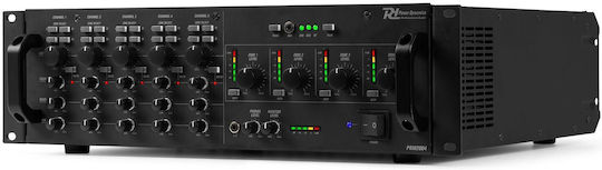 Power Dynamics PAM2004 Ολοκληρωμένος Ενισχυτής Εγκαταστάσεων 5 Καναλιών 200W/4Ω με 4 Ζώνες με Σύστημα Ψύξης