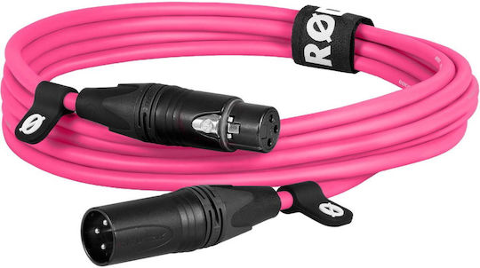 Rode Kabel XLR-Stecker - XLR-Buchse Rosa 3m O698813010011