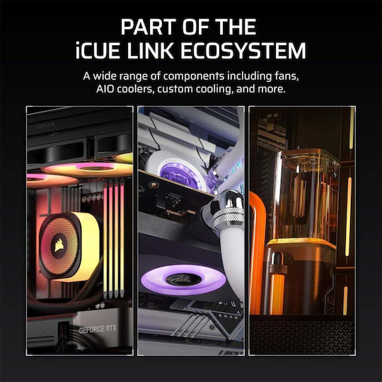 Corsair Pump Combo Reservoir Icue Link Xd6 Rgb Elite Lcd Black Cx-9040015-ww