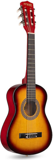 MAX Kids Classical Guitar 1/4 Sunburst