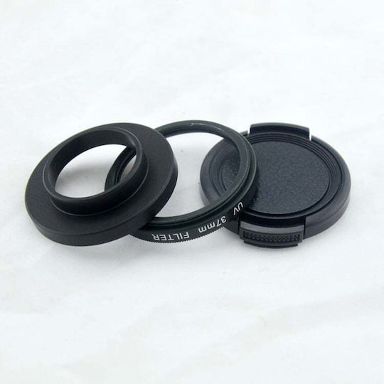Uv Filter Gopro Hero 3 3+ 4 52mm Adapter Cap