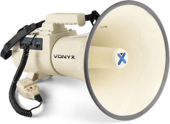 Vonyx Meg150 Megaphone 200w Rechargeable Record Bluetooth Usb Microsd Siren 952.036