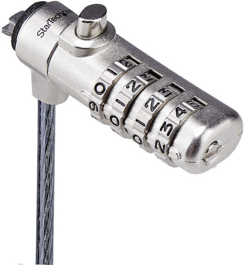 Startech Nano Slot Cable Lock 1.5m Υπολογιστή Γραφείου Αντικλεπτική Ασφάλεια