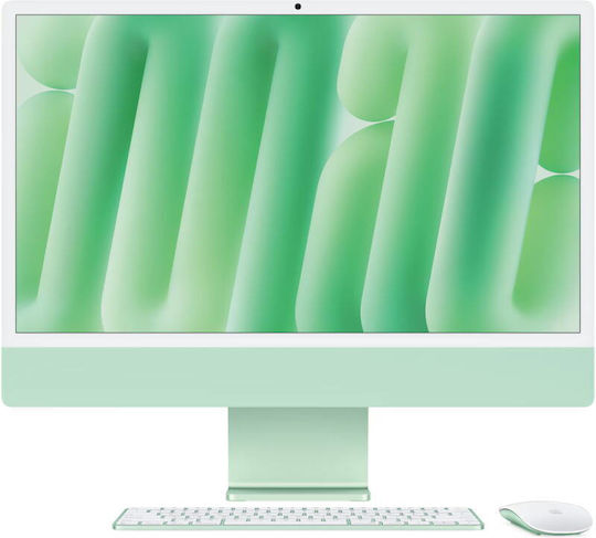 Apple IMac 24" 2024 (M4-10-Core/16GB/256GB SSD/10-Core GPU/macOS) Green International English