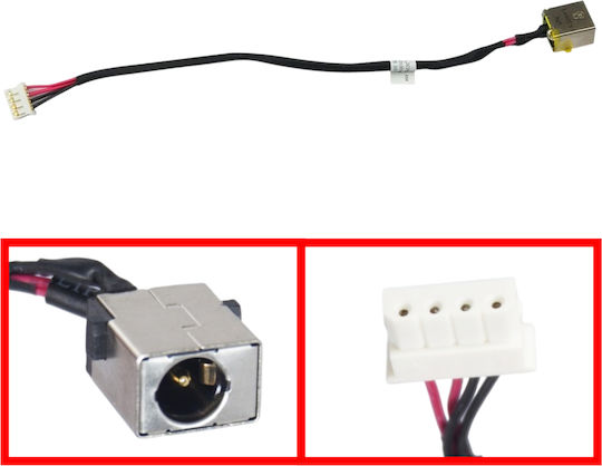 DC Power Jack Socket Plug Packard Bell Easynote Pew91 5xxx-xxxx Emachines E442 Gateway Nv50 Nv5x Packard Bell Easynote Tmxx Tkxx Pew91 Newxx Tsxx 50.ptd02.001 50.psv02.011 50.psv02.001 50.r4f02.004 50.tvf02.003 50.rfd02.004 Code 3176