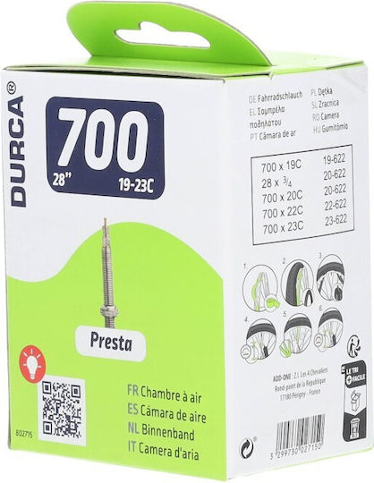Durca 802715 Σαμπρέλα Ποδηλάτου 28" P/V