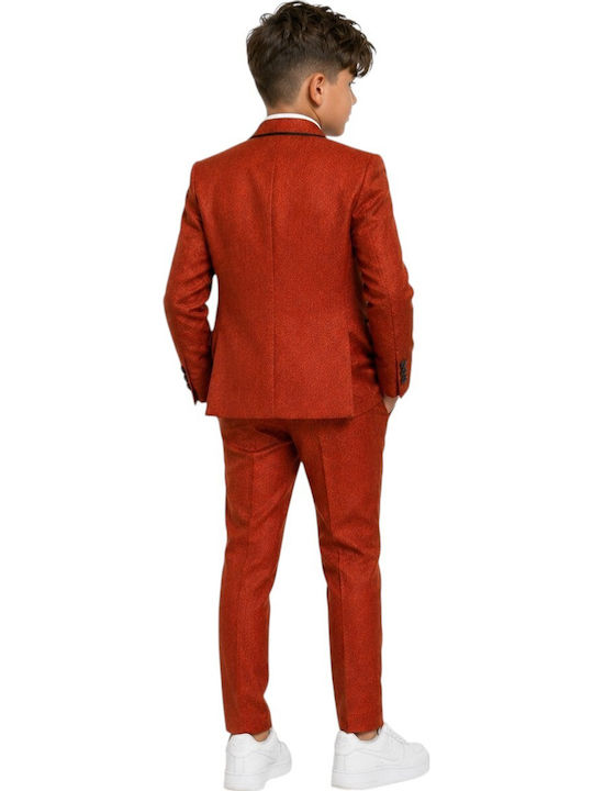 Kids' Suit Winter 6pcs Red