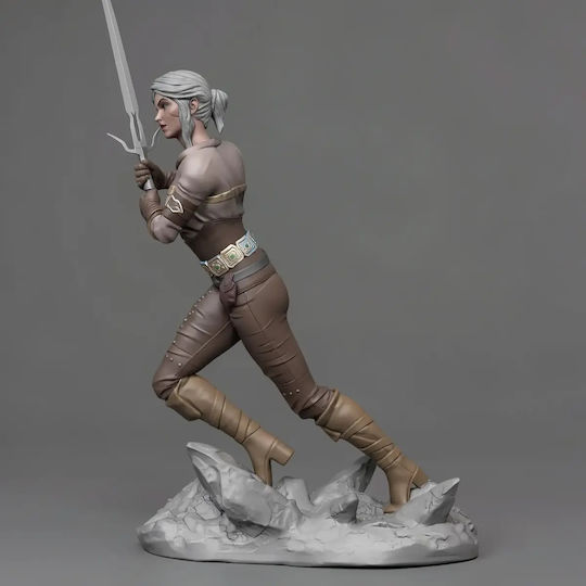 Figurină Ciri V2 Din The Witcher 3d Tipărită 11 4 Cm 1:16