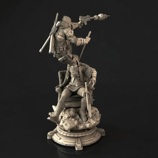 Φιγούρα Deadpool From Marvel 3d Εκτυπωμένη-7 6 Cm 1:24
