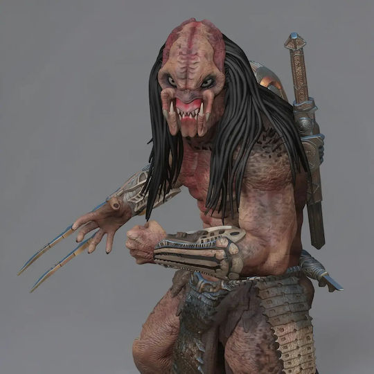 Predator Figure From Prey 2022 3D Printed 7 6 Cm 1:24