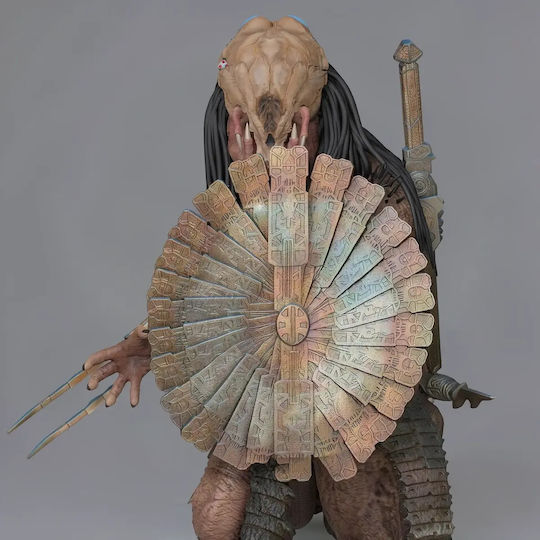Predator Figure From Prey 2022 3D Printed 11.4 Cm 1:16