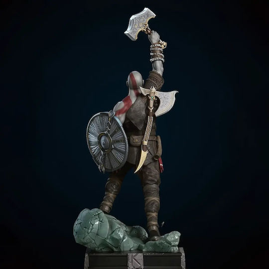 Φιγούρα Kratos Roaring 3d Printing Model God War 3d Εκτυπωμένη-7 6 Cm 1:24