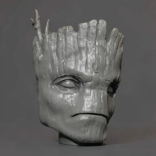 Фигура Custom Head Грут Guardians Galaxy 3 3D Отпечатана 20 см 1:8