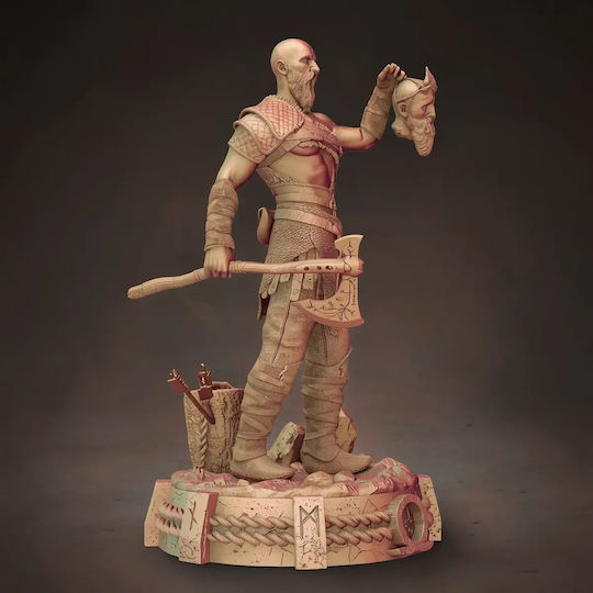 Φιγούρα Kratos V2 From God War 3d Εκτυπωμένη-20 Cm 1:8
