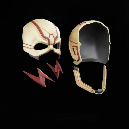 Φιγούρα Cosplay Injustice 2 Reverse Flash Mask 3d Εκτυπωμένη-7 6 Cm 1:24