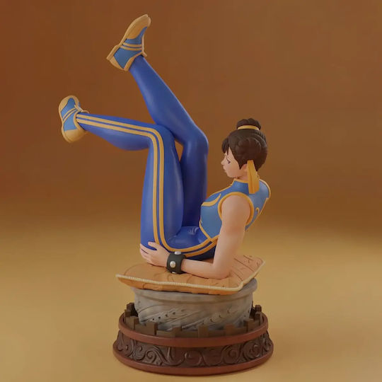 Фигура Fortnite Chun Li Скулптура 3D Отпечатана 7 6 См 1:24